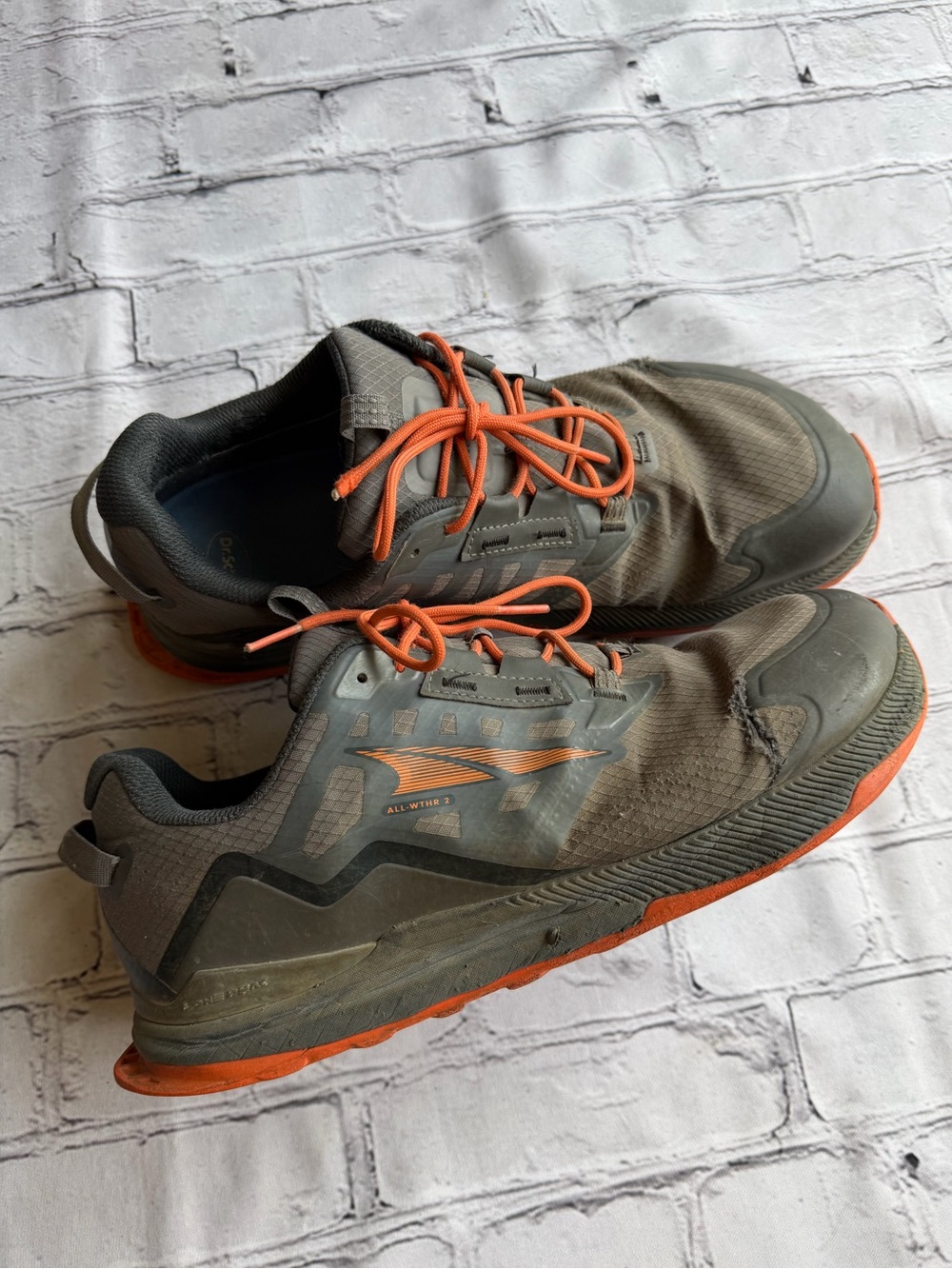 Altra Mens ALOA7R6J280 Size 11 Lone Peak Trail Running Shoes EU 45 Gray Outdoor